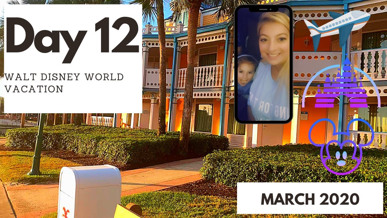 Walt Disney World Vlog - March 2020 - Day 12 - Magical Express and Flight Home 😎🇺🇸