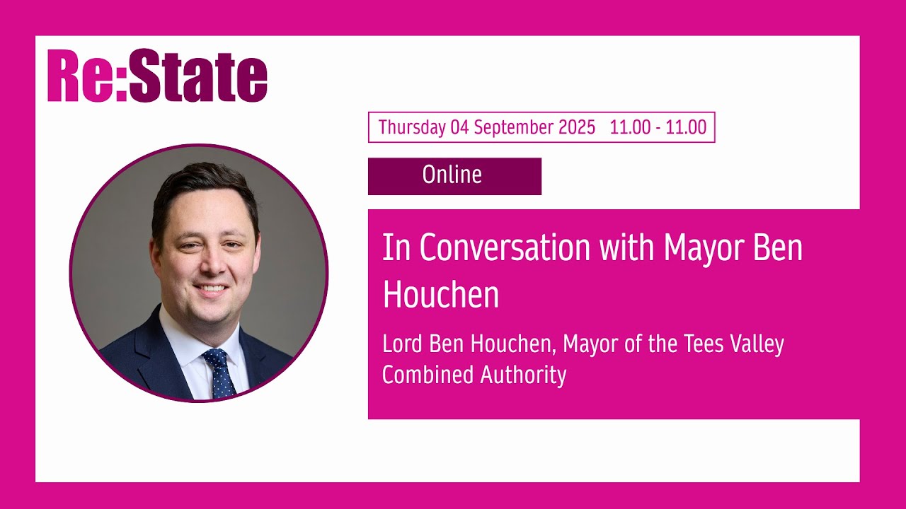 Meetings with Mayors - Ben Houchen, Mayor of the Tees Valley Combined Authority