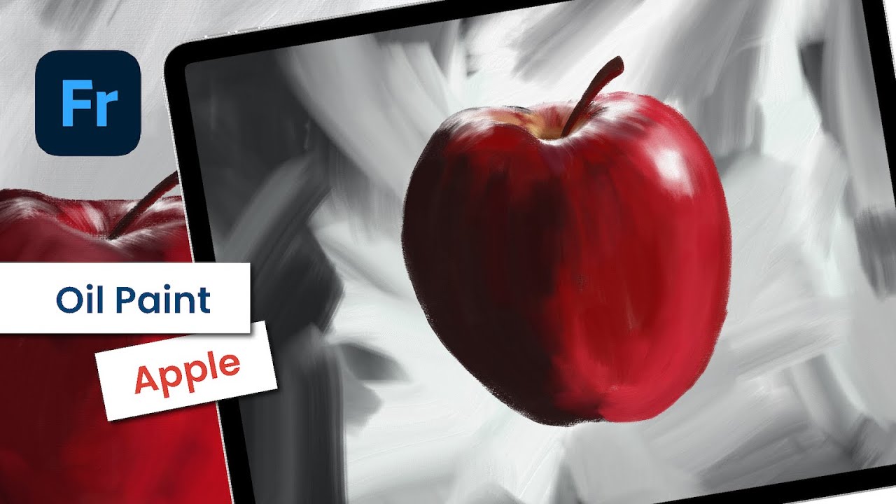 Master Oil Paint Brushes in Adobe Fresco