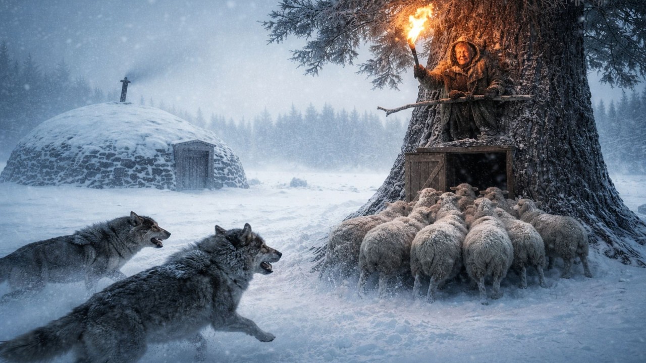 At –75°C, Wolves Surrounded Her… But This 90-Year-Old Woman Refused to Run