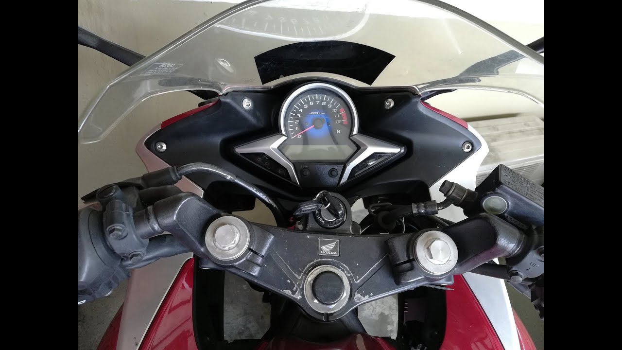 Honda CBR 250 speedometer backlight LED repair