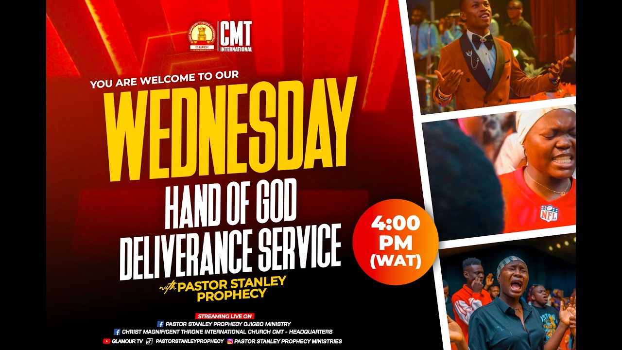 WEDNESDAY HAND OF GOD DELIVERANCE/FASTING & PRAYER GRAND FINALE WITH PASTOR STANLEY - 25TH FEB 2026