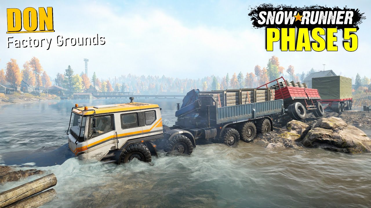 DON -  River Port (Power Lines) part #2 SnowRunner 2K gameplay
