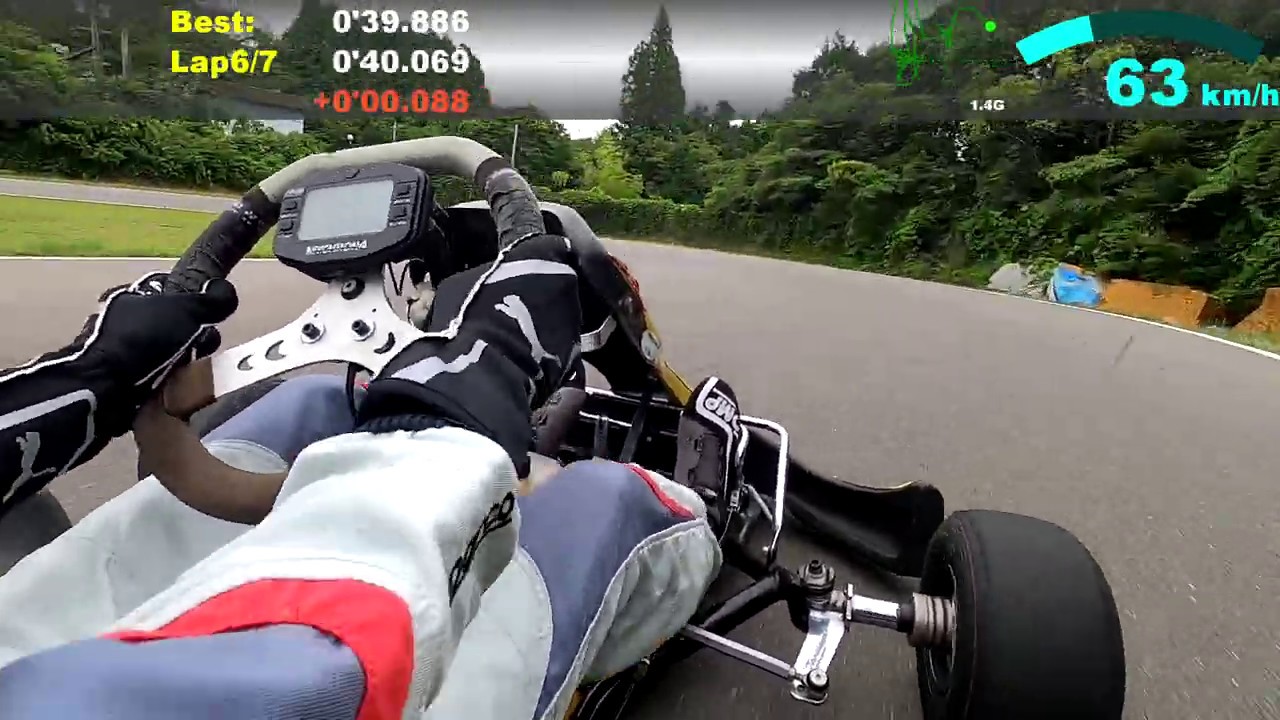 【Kart】大村湾サーキット C.O.B-KART 水曜会 MAX 39.956