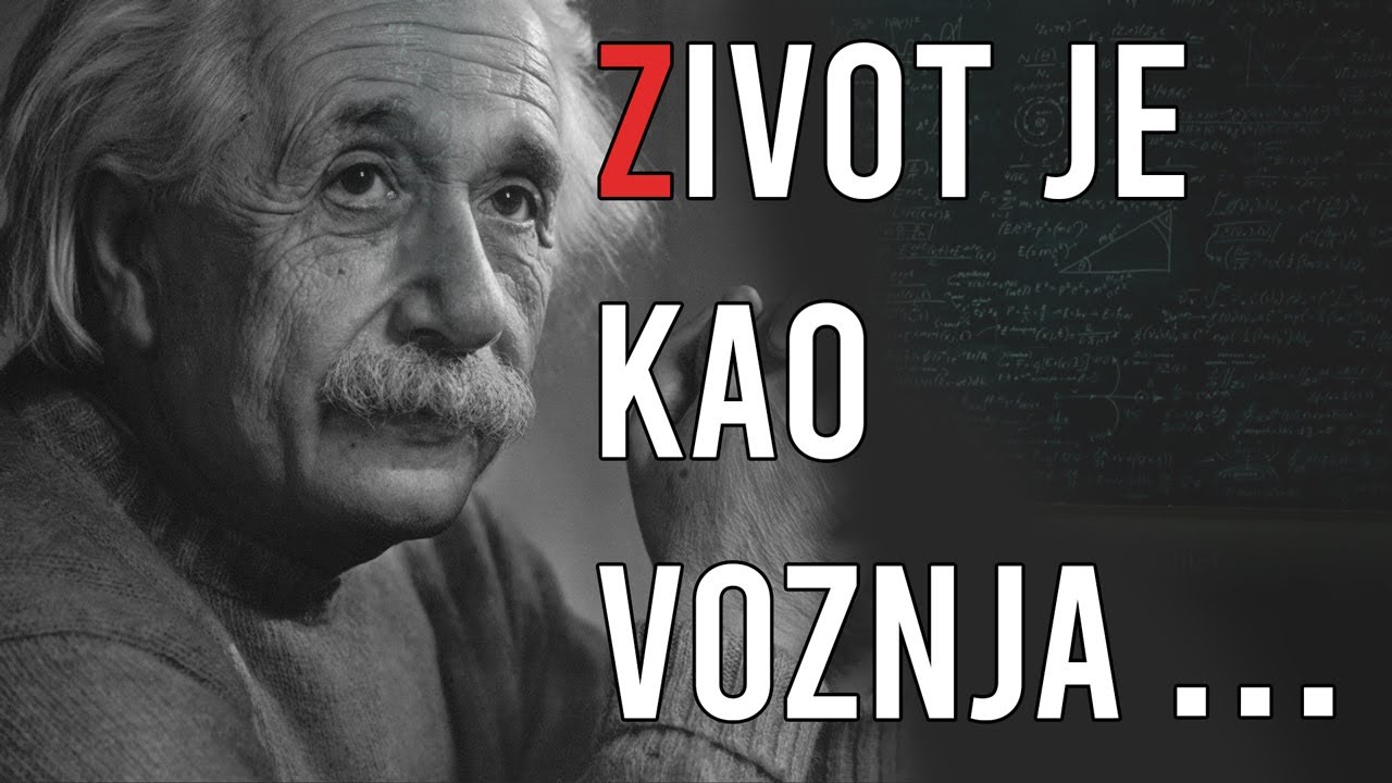 🔴Ovi citati Alberta Ajnštajna mijenjaju život!