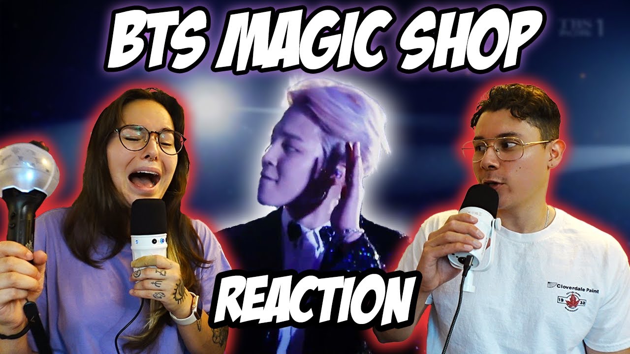 Boyfriend’s FIRST TIME Watching BTS Magic Shop (Live Stage) 😭 | Performance Reaction