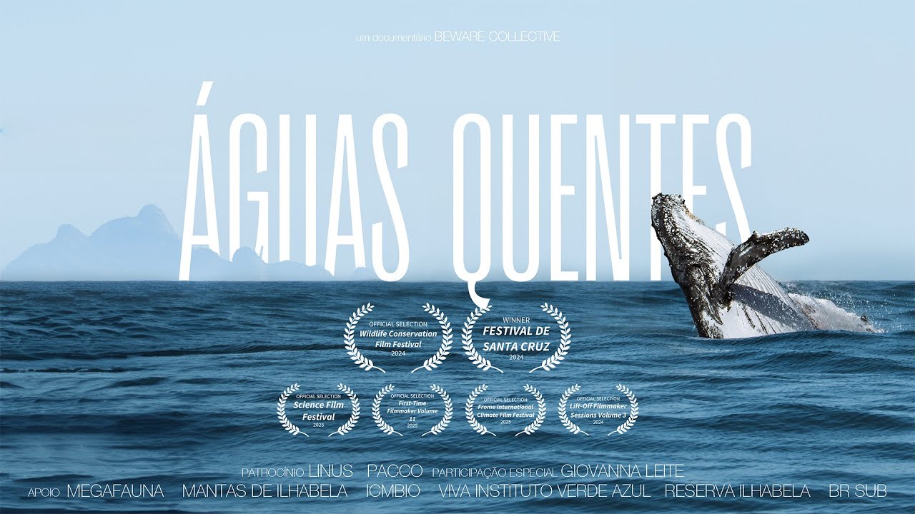 Documentário ÁGUAS QUENTES | Migração das BALEIAS JUBARTES e biodiversidade de ILHABELA