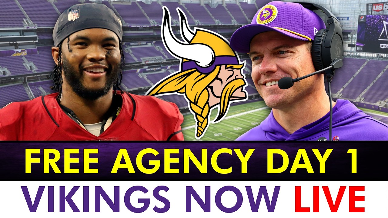 Minnesota Vikings 2026 NFL Free Agency LIVE - Day 1