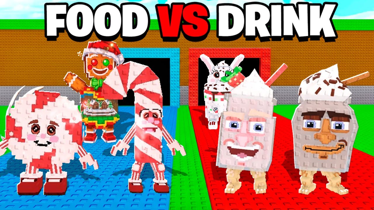 FOOD vs DRINK In Steal a Brainrot