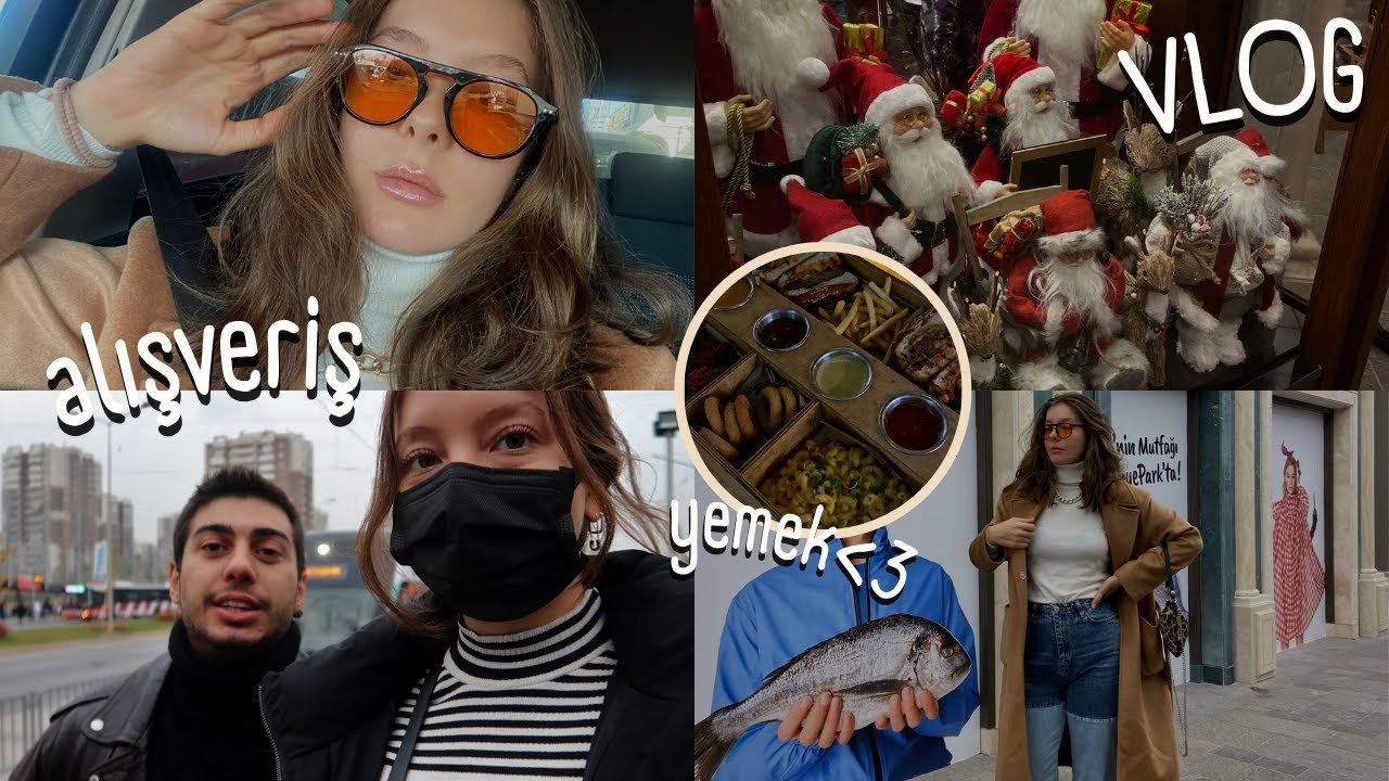 arkadaşlarla alışveriş🛍️|istinye park turu, bol yemekli vlog