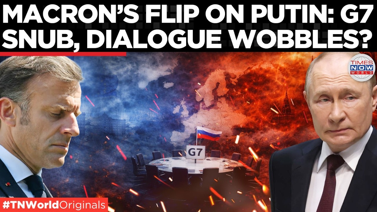 MACRON U-TURN ON RUSSIA? Bars Putin From G7 Under Strict Conditions, Keeps Dialogue On Leash