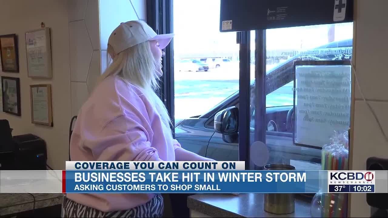 Small businesses in Lubbock seek community support after winter storm closuresss