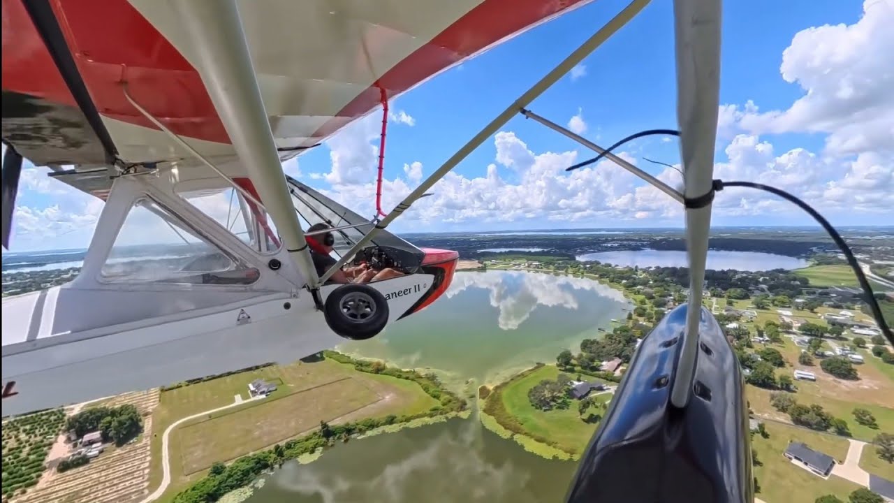 Buccaneer B2B Seaplane flying