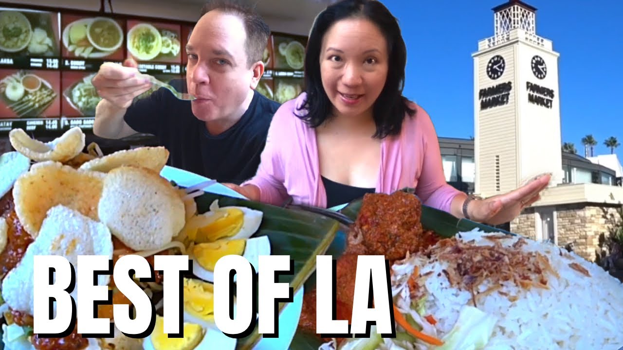 We Tried Indonesian Food in Los Angeles at The Original Farmers Market's Singapore's Banana Leaf