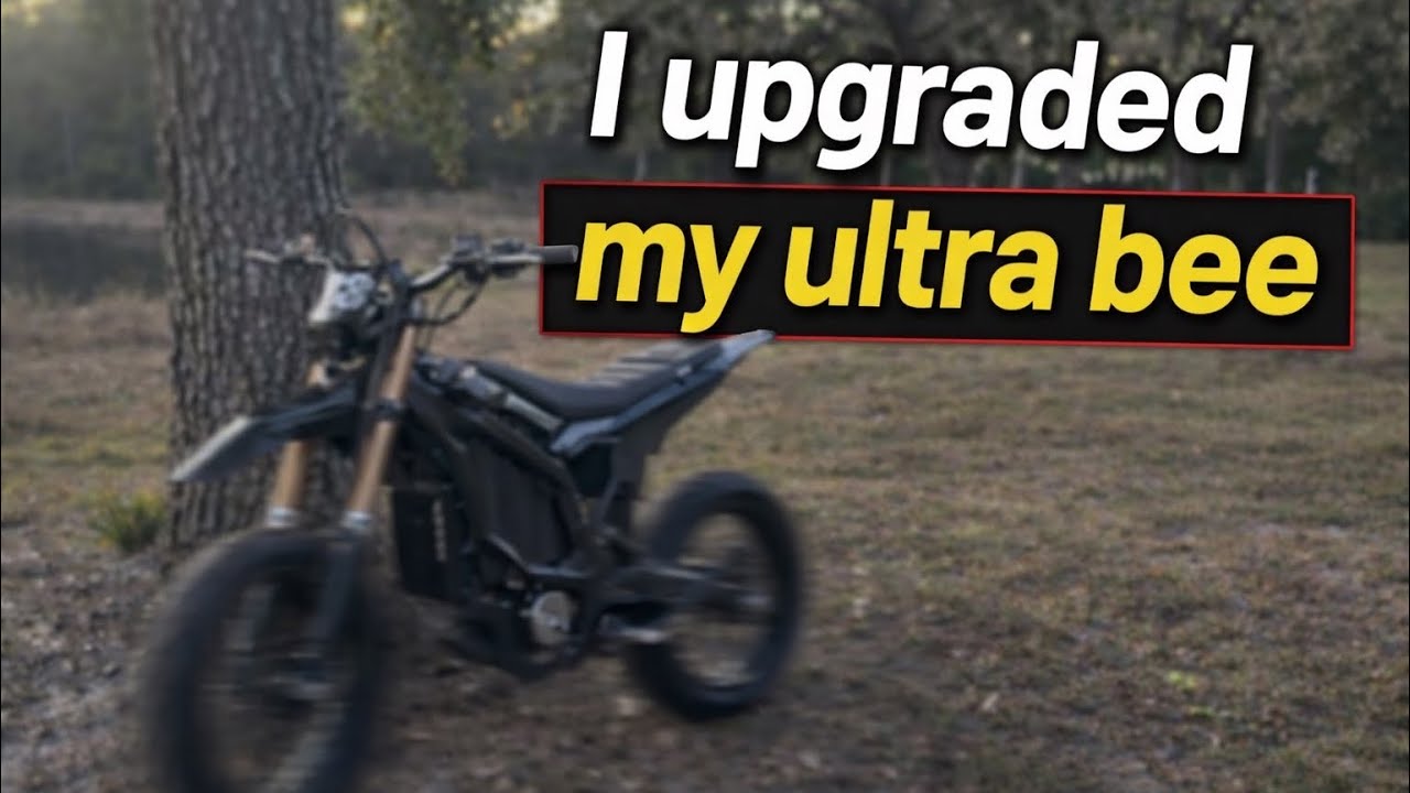 I Upgraded My Sur-Ron Ultra Bee… It’s a Whole New Bike