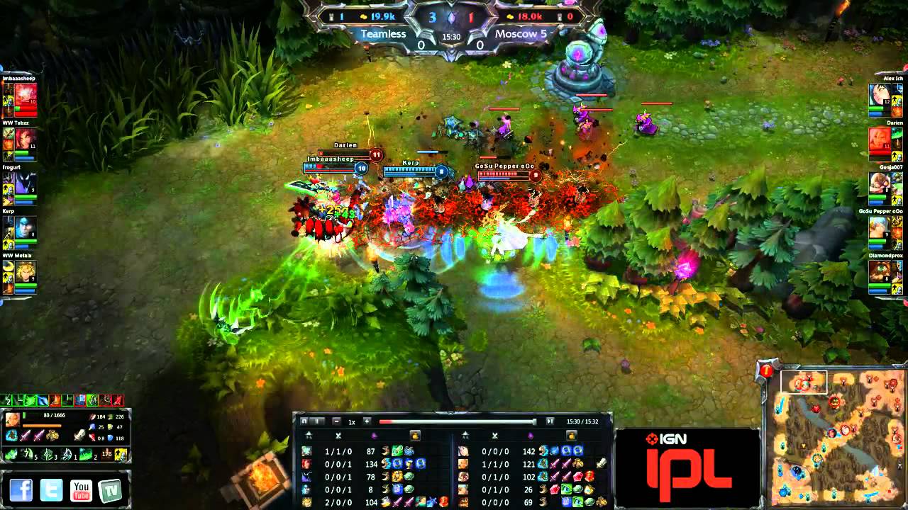 Moscow Five vs Teamless - Game 1 - IPL Elites EU Cycle 1 - League of Legends