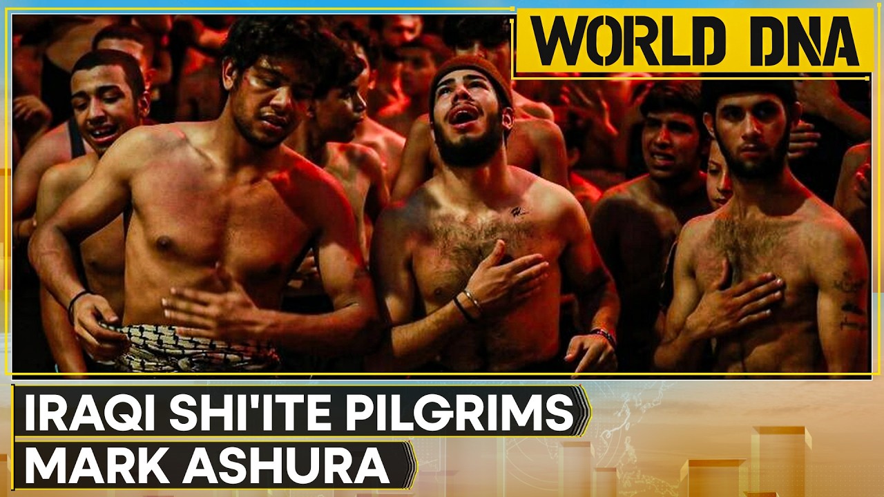 Iranian Pilgrims Mourn Their War Dead During Ashura | WION World DNA
