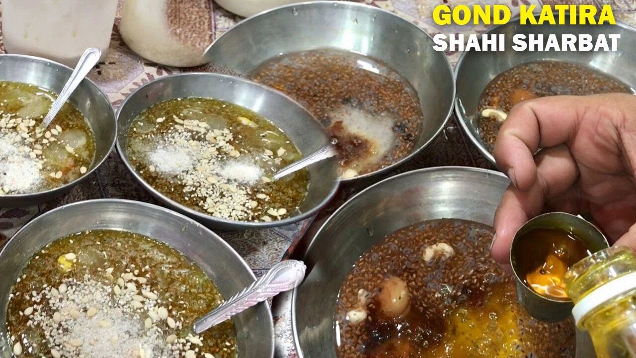 25 Year Old Gond Katira Ka Hakeemi Shahi Sharbat | Namak Mandi Jahangir Pura Road Peshawar