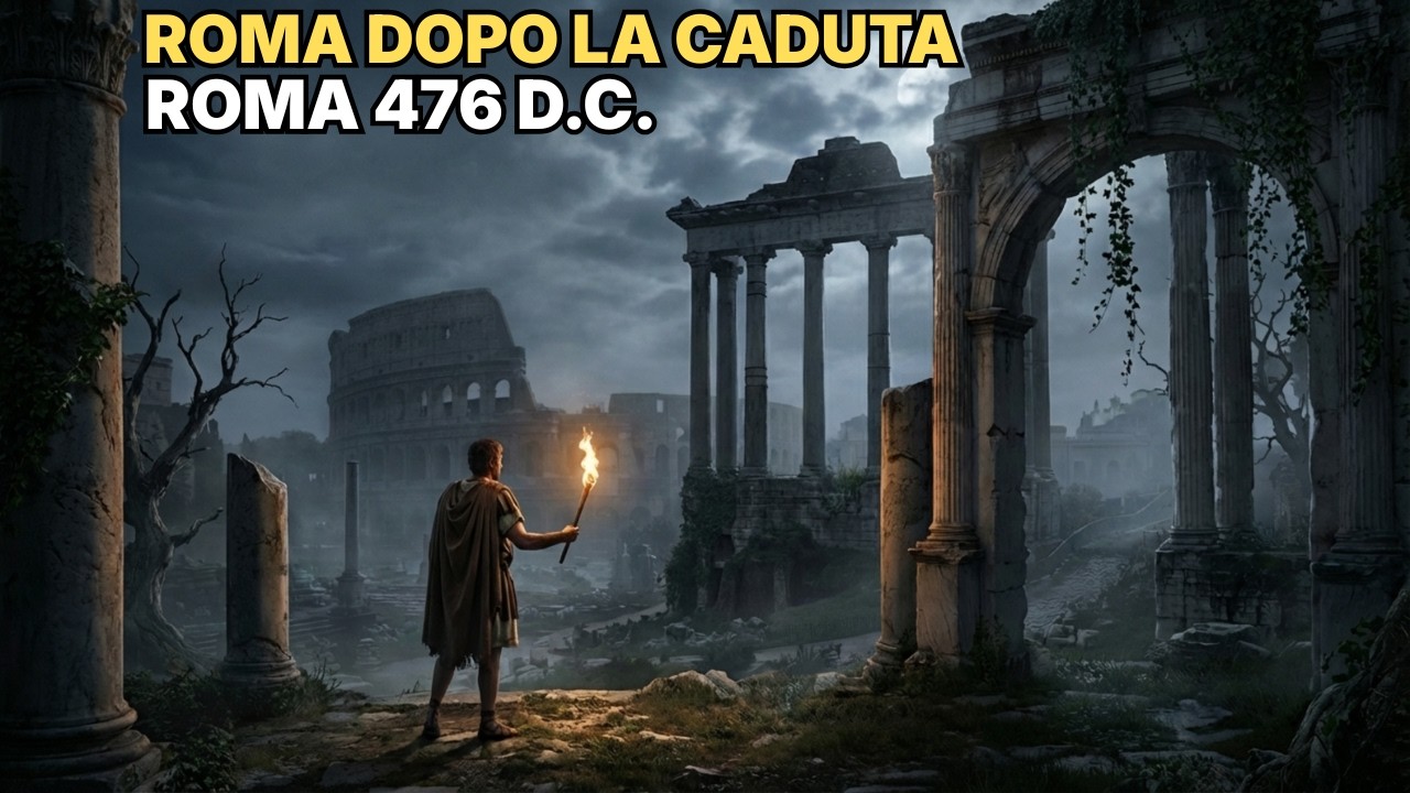 24 Ore nella Roma dopo la Caduta dell'Impero | Da 1 Milione a 30.000 Abitanti, 476 d.C.