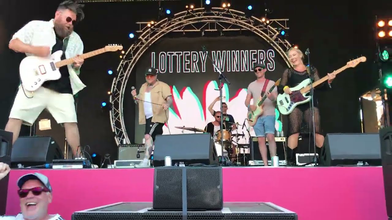 The Lottery Winners - Start Again (live) - Greenpeace Stage, Glastonbury Festival, 24 June 2023