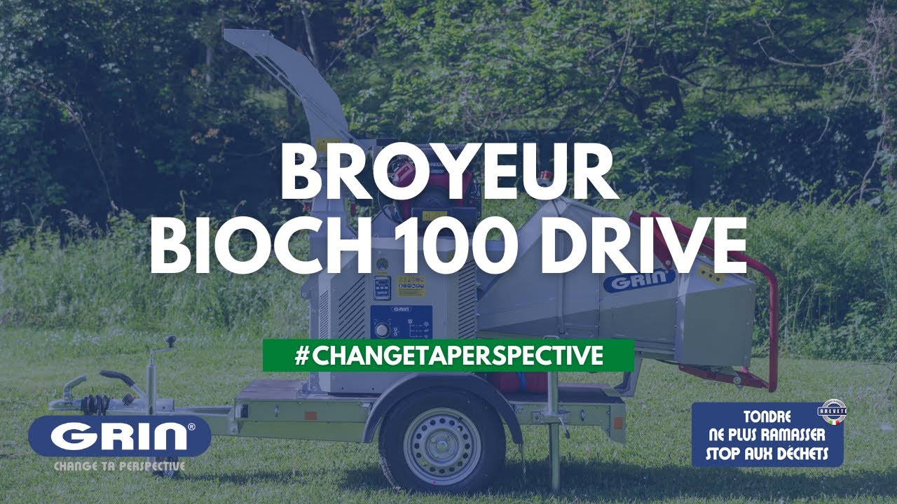 Broyeur GRIN BIOCH100 DRIVE
