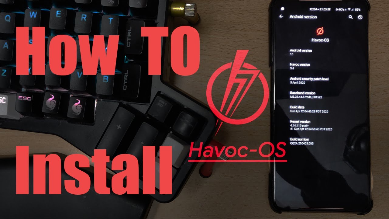 [ old video check description for new ] How to Install Havoc OS Custom Rom On the Asus ROG Phone 2