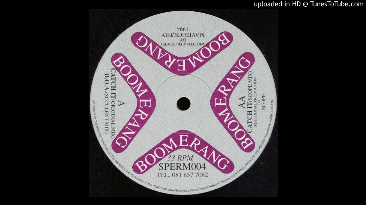 Boomerang - Catch It (Original Mix)