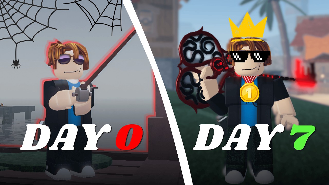 Dari NOOB ke PRO di GAME MANCING - ROBLOX FISCH INDONESIA
