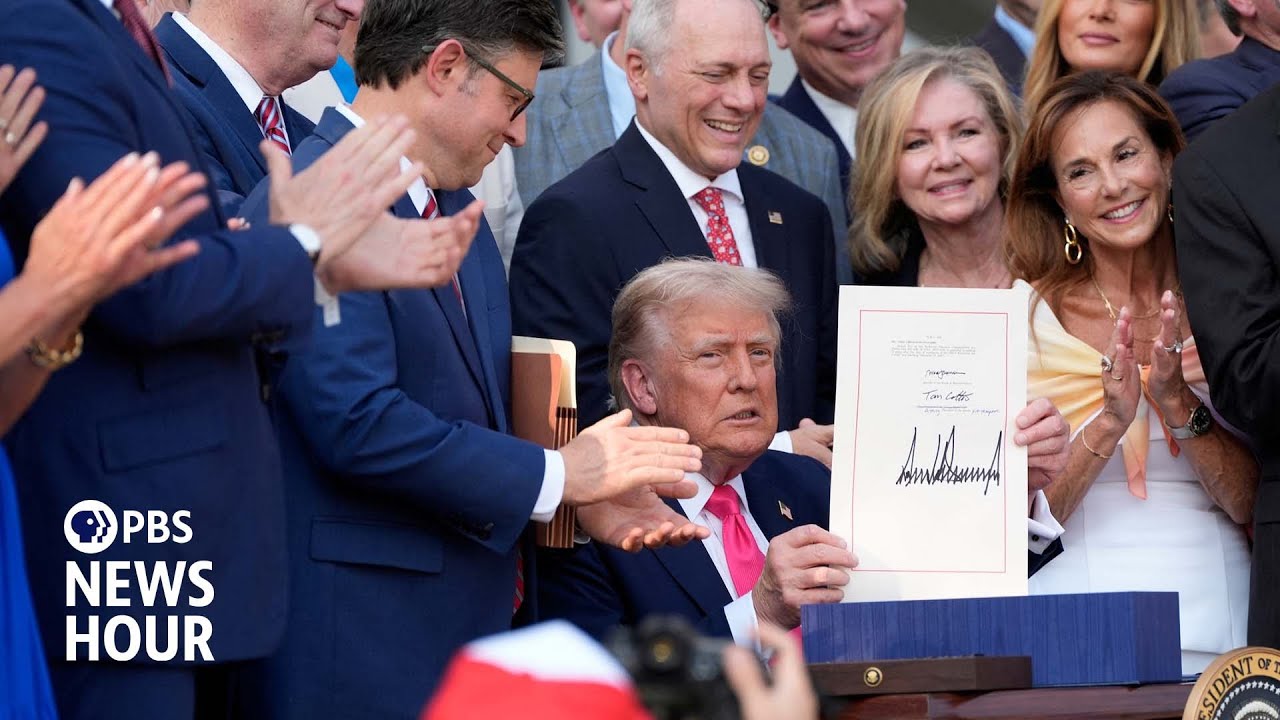 Breaking down what's in Trump's big policy act and how it will affect Americans