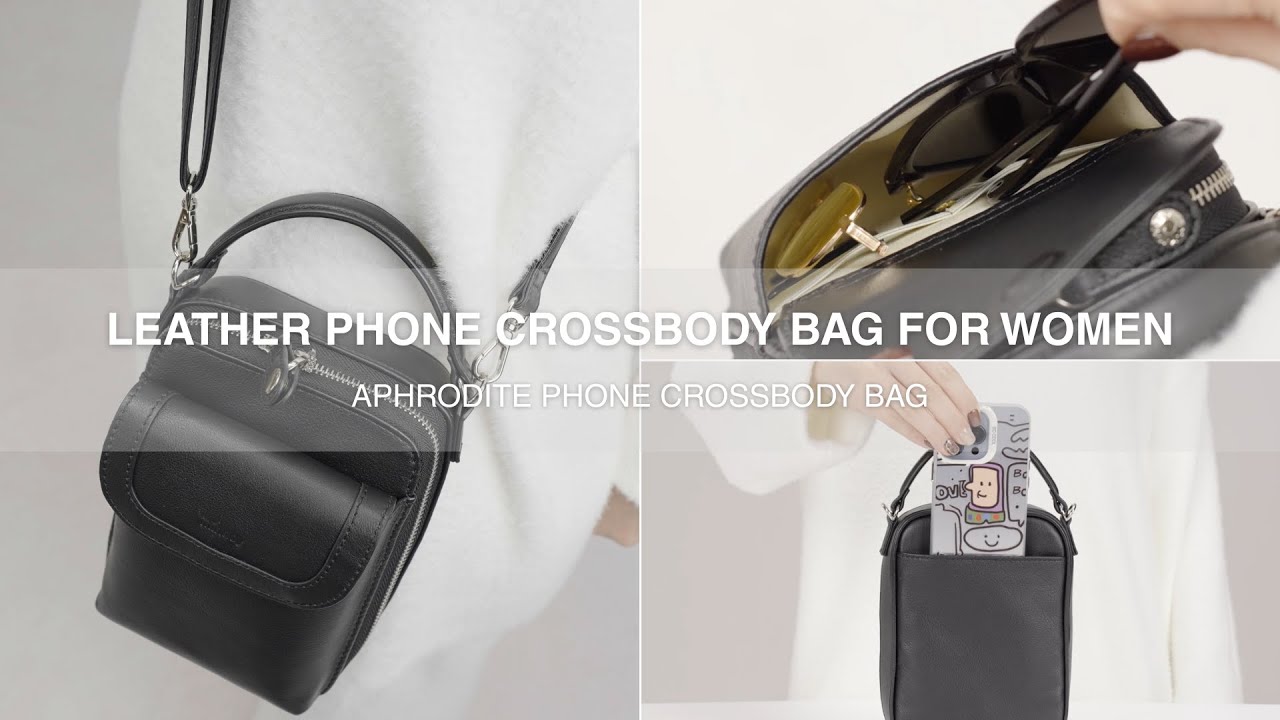 Best Leather Phone Crossbody Bag for Women | Small and Compact