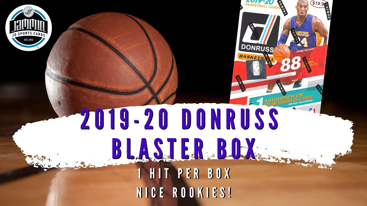 2019-20 Donruss Basketball Blaster Box Break | ZION!