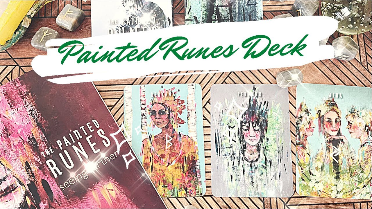 The Painted Runes Deck by Sophie McKay Knight | Unboxing and First Impressions Walkthrough