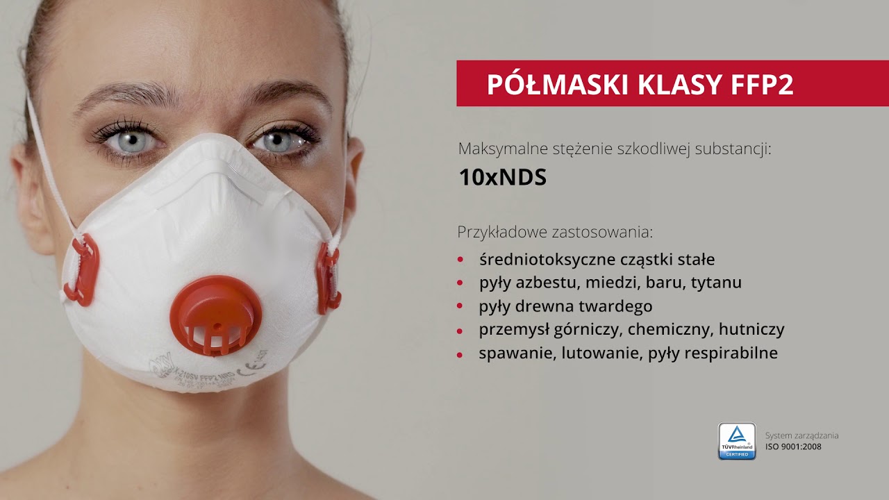 Film produktowy - Maski przeciwpyłowe Oxyline | tomaszkwartowicz.pl