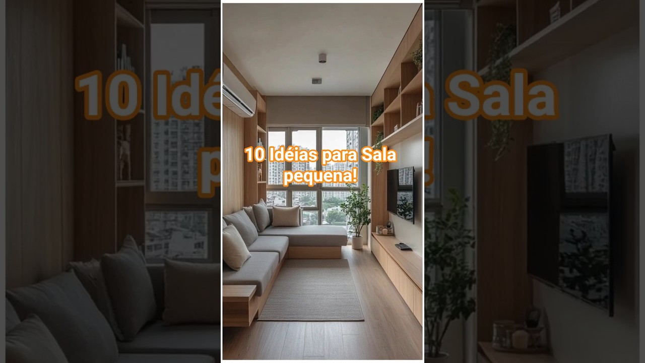 10 Ideias de Decora&ccedil;&atilde;o para Sala Pequena: Se inspire