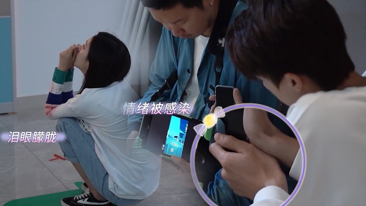 👔【花絮】庄达菲哭戏演到无法自拔，一旁的任宥伦心痛到手抖，默默红了眼！！| 二进制恋爱 Binary Love