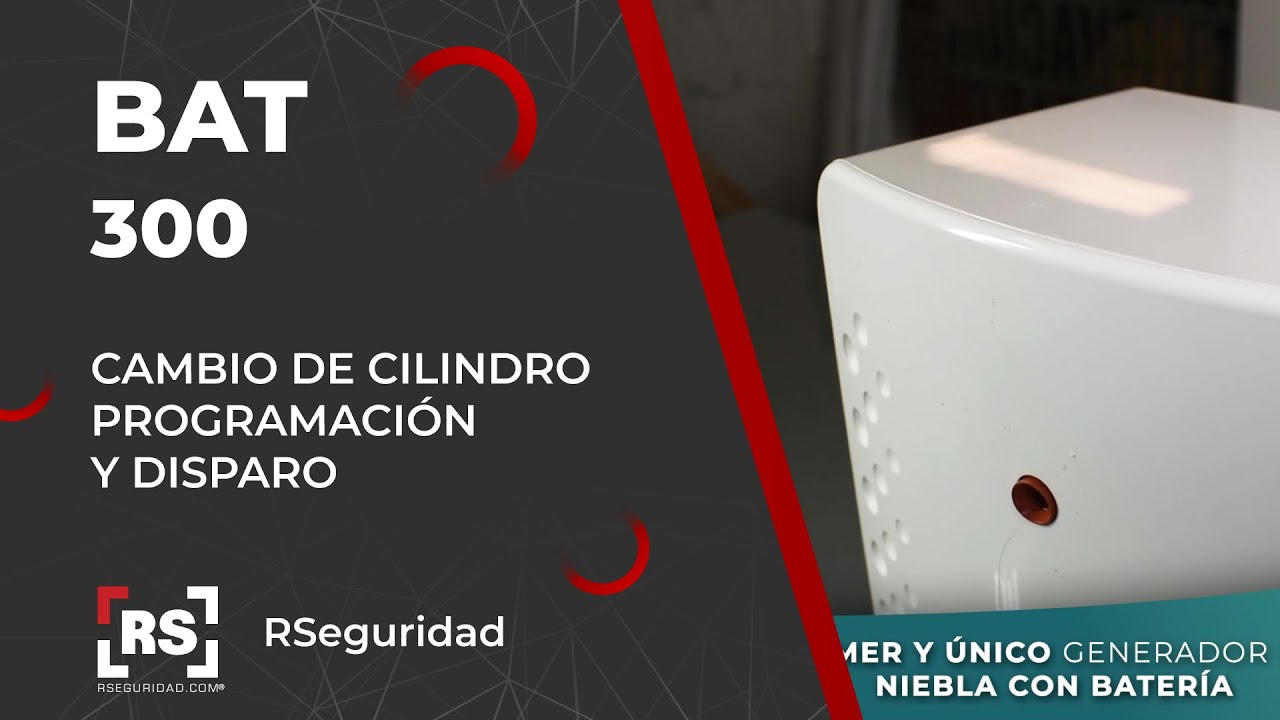 Generador de niebla con batería - Bat300 - Urfog - RSeguridad