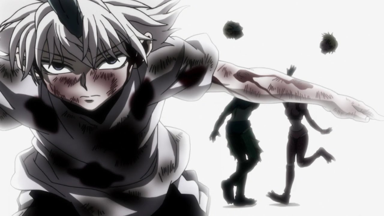Killua vs Orso Brothers Chimera Ant | Morel vs Cheetu キルアvsオロソ兄妹 モラウvsヂートゥ キメラアント ハンター×ハ