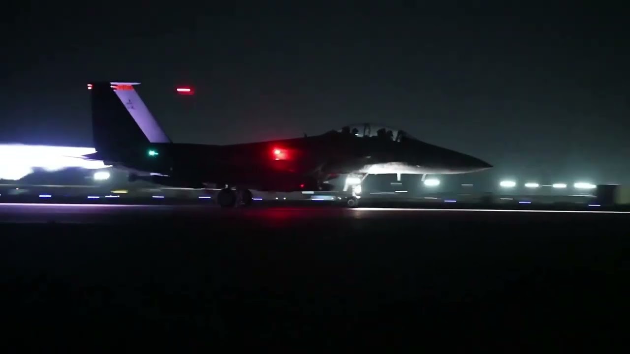 US Air Force carried out strike on ISIS targets in Syria as part of ongoing operation Hawkeye Strike