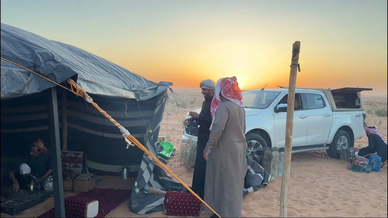 فطورنا الثاني  بالنفود-سوالف وضحك 