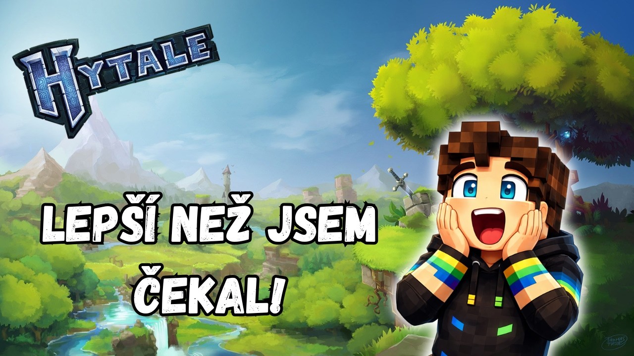 🎮 První pohled na Hytale – Konkurence MINECRAFTU?? 😱