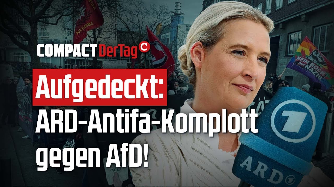 Aufgedeckt: ARD-Antifa-Komplott gegen AfD!💥
