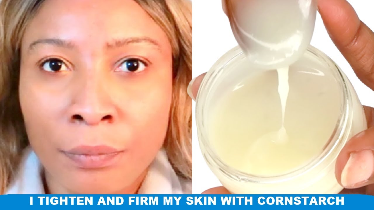 I TRANSFORMED MY SKIN IN 7 DAYS, TIGHTEN, LIFT, FIRM + REDUCE WRINKLES, LARGE PORES | CORNSTARCH GEL