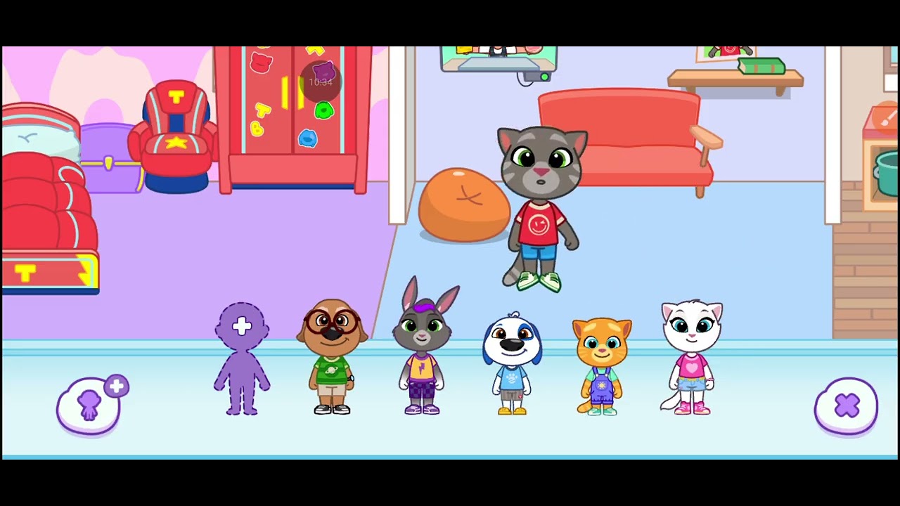 Talking Tom World GAMEPLAY ANDROID IOS