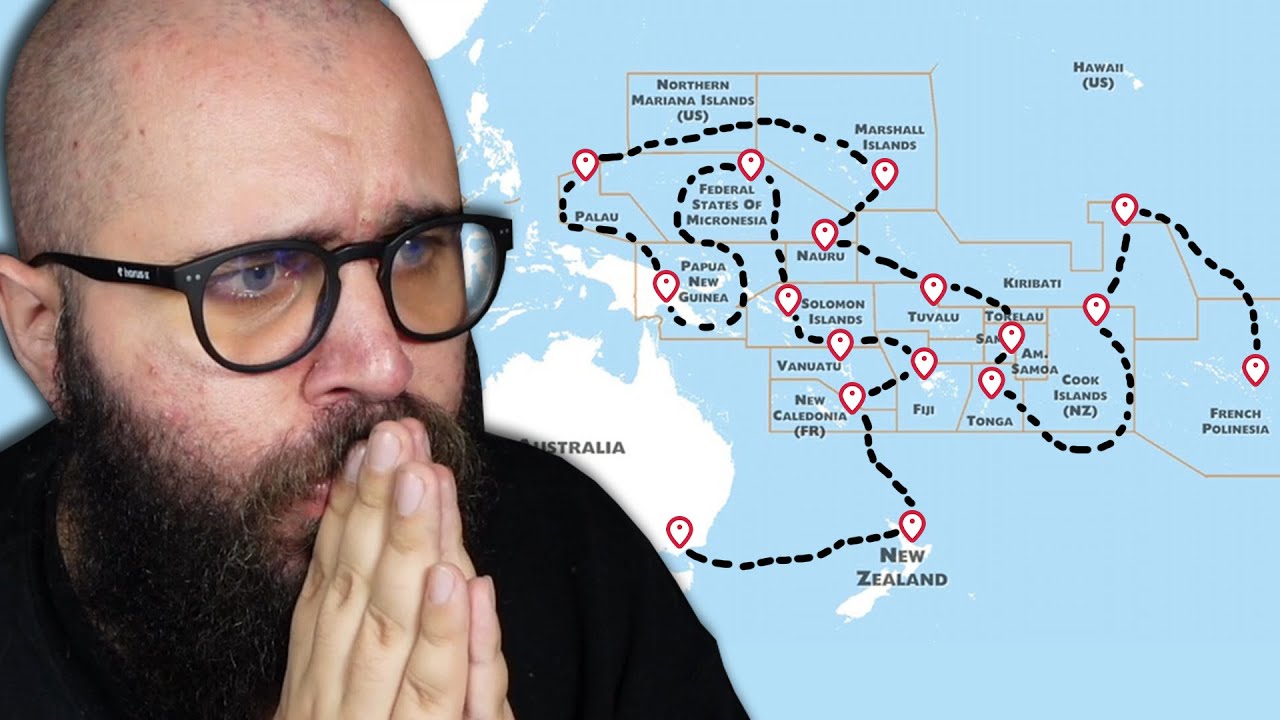 Ho fatto il Giro di Oceania su Geoguessr