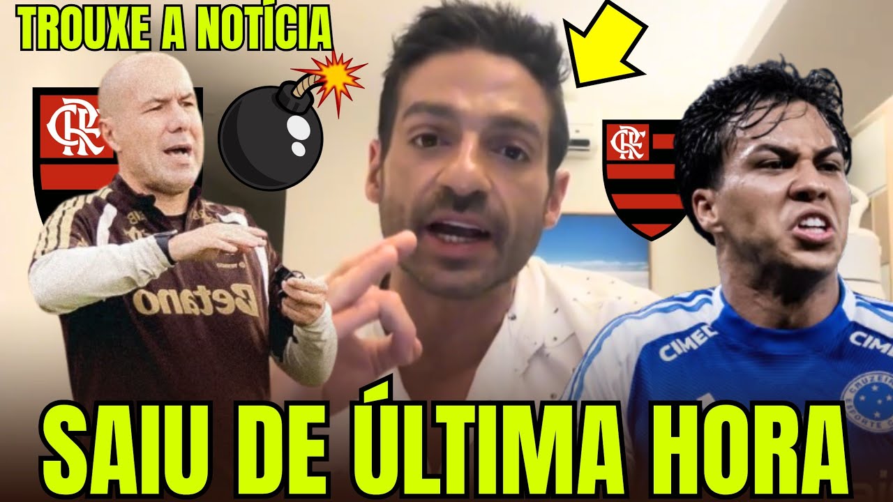 🚨 NOTÍCIA URGENTE DO FLAMENGO! DECISÃO IMPORTANTE VEM À TONA!