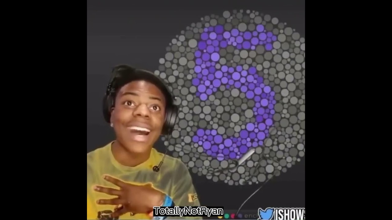 @IShowSpeed  does color blind test😂🤣😅
