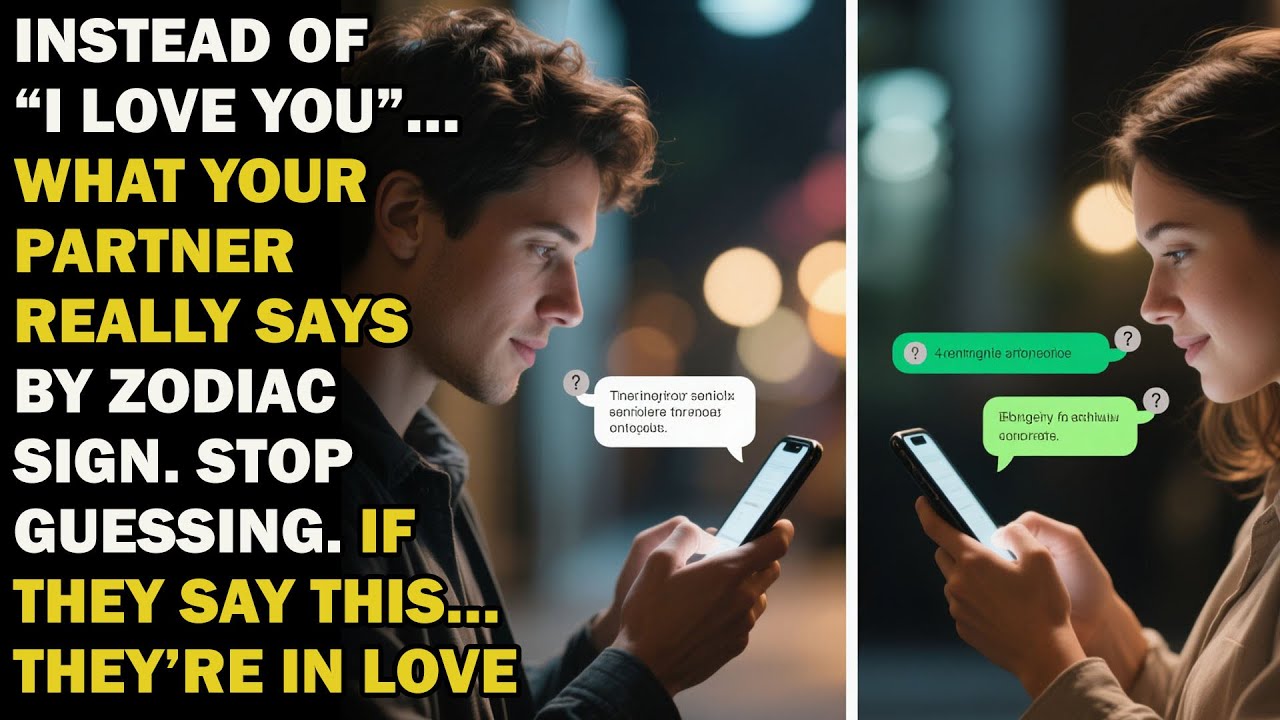 Instead of “I Love You”… What Your Partner REALLY Says By Zodiac Sign. Stop Guessing