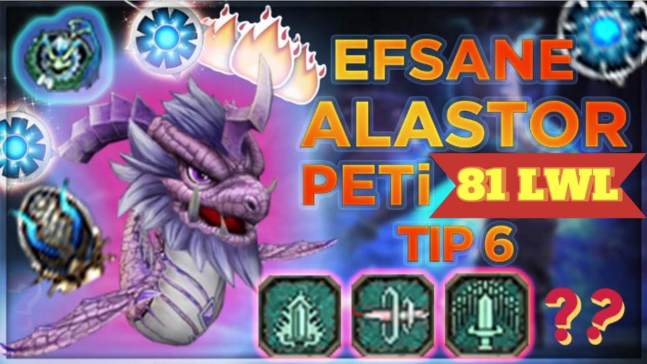METİN2 TR EZEL EFSANE PETİMİZ TİP 6 ÖFKELİ ALOSTOR