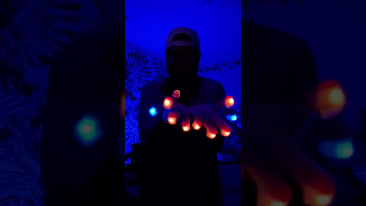Illuminate your surroundings and create a mesmerizing light show with these LED flash gloves.