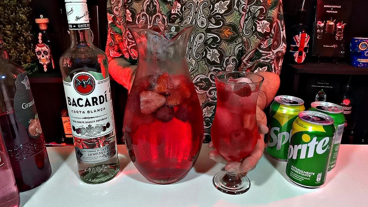 Bebida LABIOS ROJOS con RON